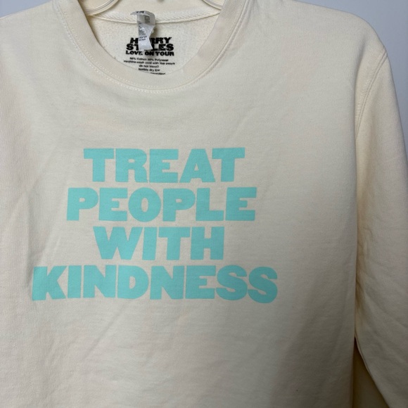 Harry Styles Love On Tour Treat People With Kindness Crewneck Pullover - Picture 5 of 7